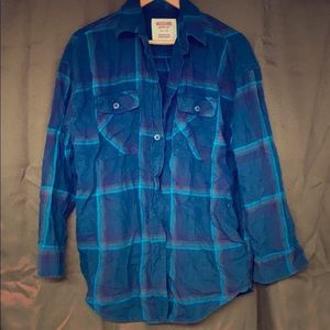 Oversized flannel shirt